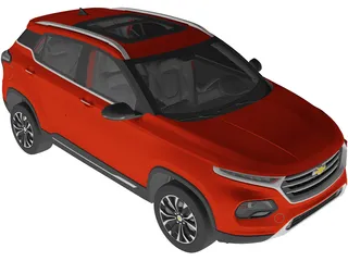 Chevrolet Groove (2022) 3D Model preview