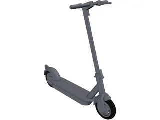 Ninebot GL30 KickScooter 3D Model preview