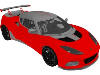 Lotus Evora 3D Model preview