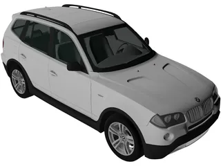 BMW X3 [E83] (2003) 3D Model preview