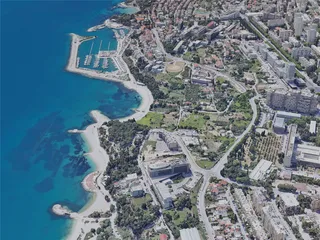 Split City, Croatia (2022) 3D Model preview