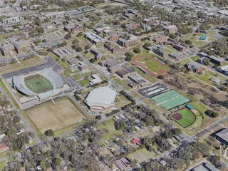 Tallahassee City, USA (2023) 3D Model preview