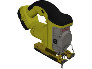 Dewalt Jigsaw 3D Model preview