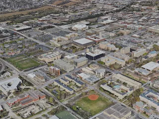 Columbia City, SC, USA (2023) 3D Model preview
