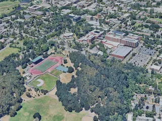 Salem City, OR, USA (2023) 3D Model preview