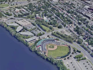 Trenton City, NJ, USA (2023) 3D Model preview