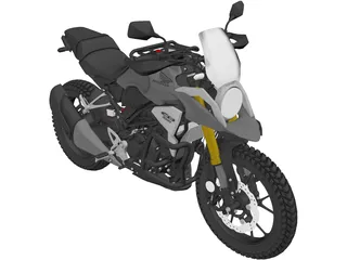 Honda CB300R (2017) 3D Model preview