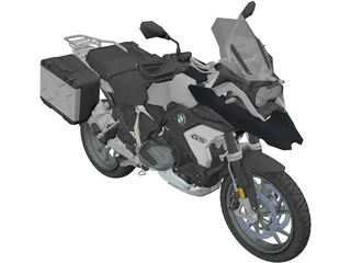 BMW R 1250 GS (2019) 3D Model preview