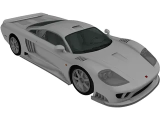 Saleen S7 Twin Turbo (2009) 3D Model preview