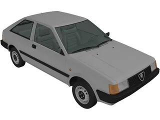 Alfa Romeo Arna L (1983) 3D Model preview