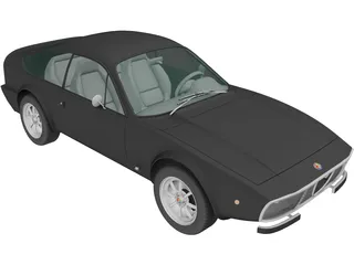 Alfa Romeo GT 1300 Junior Zagato (1972) 3D Model preview