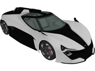Apex AP-0 Concept (2020) 3D Model preview