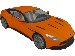 Aston Martin DB11 (2016) 3D Model preview