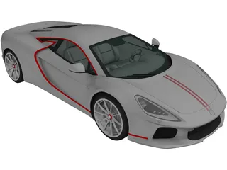 ATS GT (2021) 3D Model preview