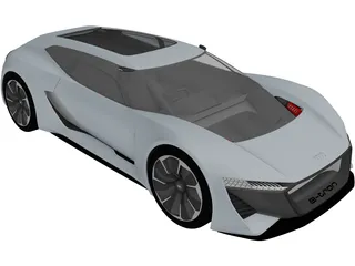 Audi PB 18 e-tron (2018) 3D Model preview