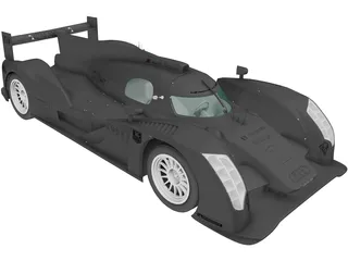 Audi R18 TDI (2011) 3D Model preview