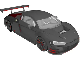 Audi R8 LMS GT3 (2020) 3D Model preview