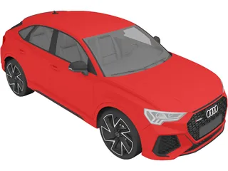 Audi RS Q3 Sportback (2020) 3D Model preview