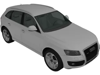 Audi Q5 (2009) 3D Model preview