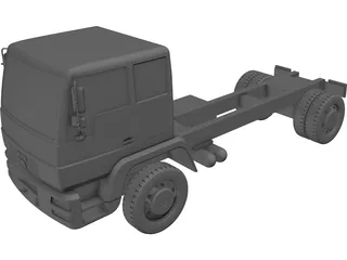 MAN Truck LEM220 3D Model preview