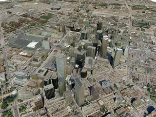 Denver City 3D Model preview