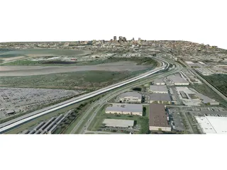 Tampa City 3D Model preview