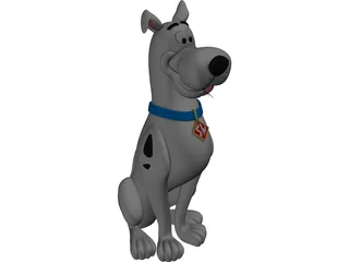 Scooby 3D Model preview