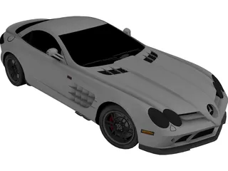 Mercedes-Benz McLaren SLR 3D Model preview
