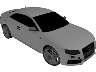 Audi S5 3D Model preview