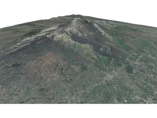 Mount Etna 3D Model preview