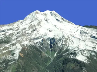 Mount Rainier 3D Model preview