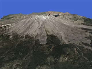 Mount St.Helens 3D Model preview