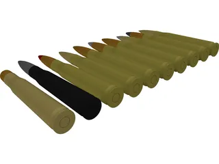 Ammo Pack 3D Model preview