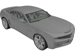 Chevrolet Camaro 3D Model preview
