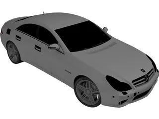 Mercedes-Benz CLS 6.3 AMG 3D Model preview