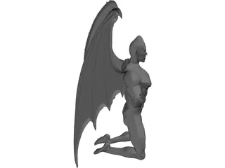 Vampire 3D Model preview