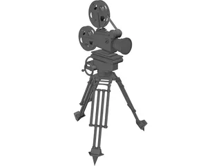Film Projector 3D Model preview