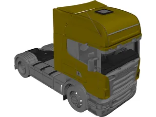 Scania 580 (2005) 3D Model preview