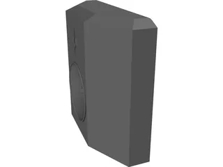 Rear Speaker Focal 800S 3D Model preview