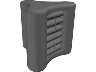 Deltic Engine 3D Model preview
