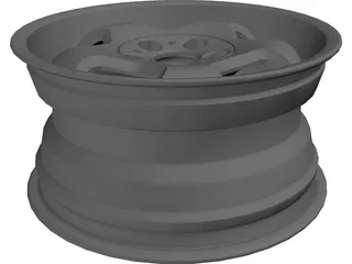 Wheel BMW M3 E36 Sedan 3D Model preview