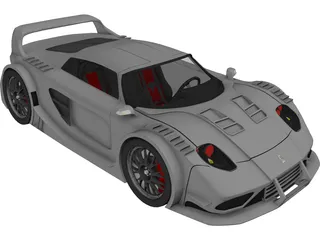 Bruttus 7-XR 3D Model preview