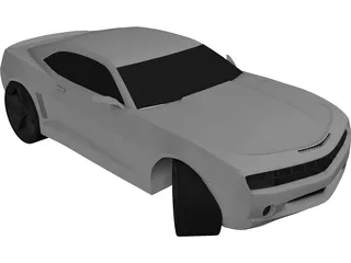 Chevrolet Camaro 3D Model preview