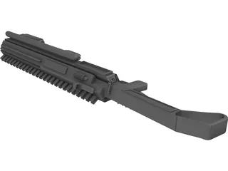Plasma Launcher 3D Model preview