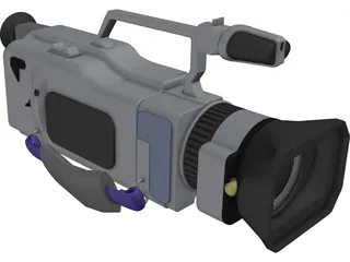 Sony vx1000 VCR 3D Model preview