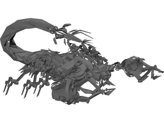 Transformers Movie Scorponok 3D Model preview