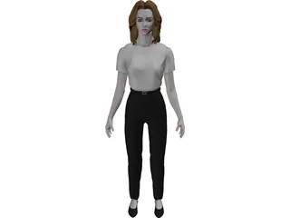Woman 3D Model preview