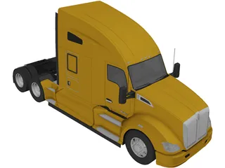 Kenworth T680 (2015) 3D Model preview