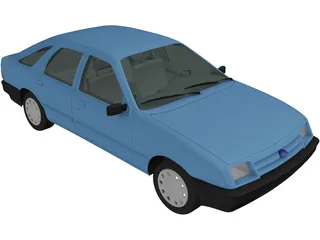 Ford Sierra Hatchback (1984) 3D Model preview