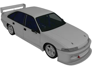 Holden Commodore Touring (1993) 3D Model preview
